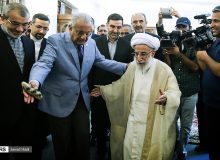 دیدار رئیس مجلس سنای پاکستان با رئیس مجلس خبرگان رهبری