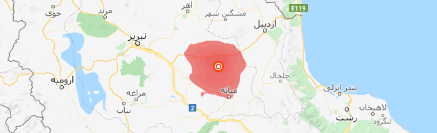 بهروزرسانی/ زمینلرزه ۵.۹ ریشتری در آذربایجان شرقی/ دستور وزیر کشور برای رسیدگی سریع به زلزلهزدگان