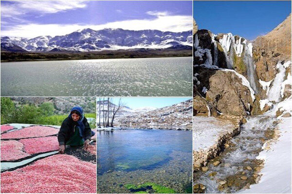 سفر به سرزمین شاهکارهای طبیعت/ از خروش زایندهرود تا آبشار یخزده