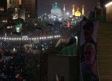 مشهدالرضا(ع) با ورود پیکر سردار شهید قاسم سلیمانی و همراهانش معطر شد