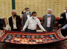 بازدید وزیر میراث فرهنگی از هنر دستِ بافنده‌های کشور