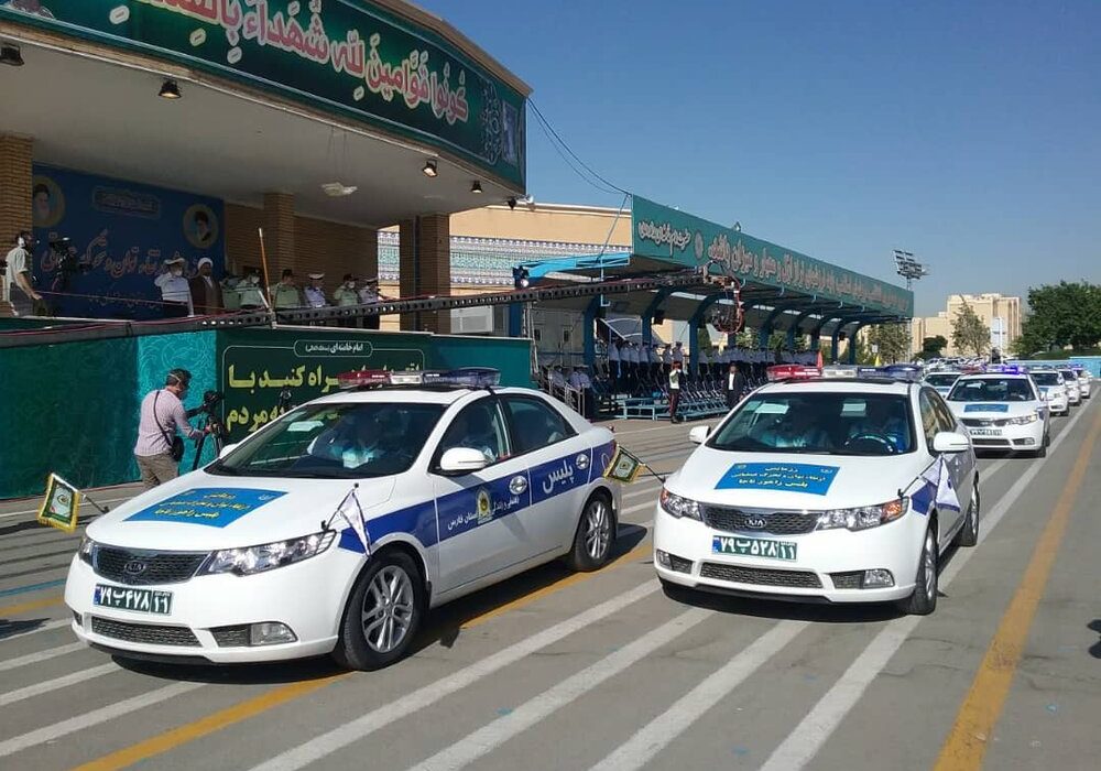 تجهیز ناوگان پلیس راهور به خودروهای جدید
