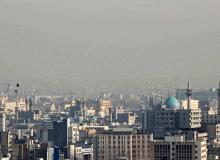 ‌هوای ‌پایتخت برای هفتمین روز ‌پیاپی آلوده شد/ رگبار ‌پراکنده در ارتفاعات تهران