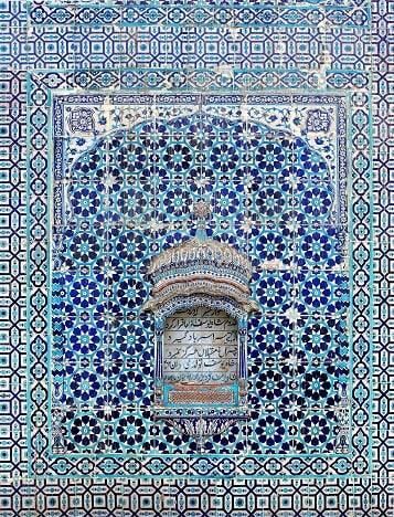 ‌نمایشگاهی از کاشی‌کاری ایرانی در پاکستان