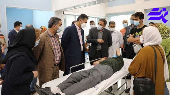 بازدید بازرسان سازمان بازرسی کل کشور از بیمارستان میلاد