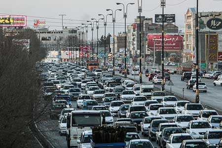 انسداد 6 محور به دلیل نبود ایمنی / آزادراه‌ کرج-تهران-کرج پرترافیک‌‌‌‌‌ترین جاده کشور‌