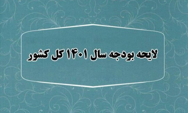 کلیات لایحه بودجه ۱۴۰۱ تصویب شد